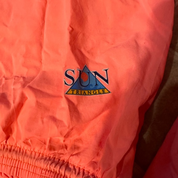 Sun triangle “Lake Tahoe “ vintage pullover L/XL Salmon - Picture 2 of 6